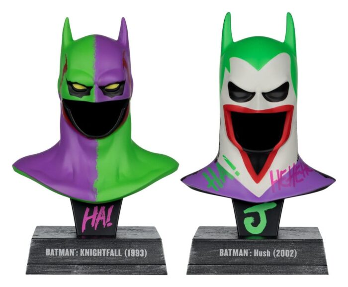 Batman Masken Hush & Knightfall (Jokerized) - DC Direct - Batman - Mini-Replik - 2-Pack - Gold Label – Bild 4