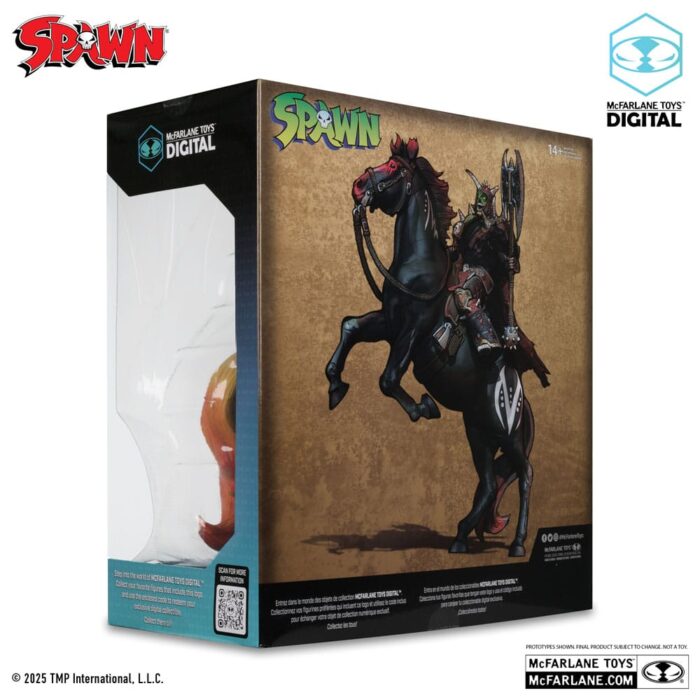 Bloodaxe mit Pferd - Spawn - The Dark Ages - McFarlane Toys 30th Anniversary - Gold Label – Bild 11