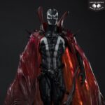 Spawn by Pupeteer Lee - Spawn - Black White & Red All Over Statue – Bild 8