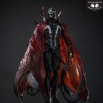 Spawn by Pupeteer Lee - Spawn - Black White & Red All Over Statue – Bild 9