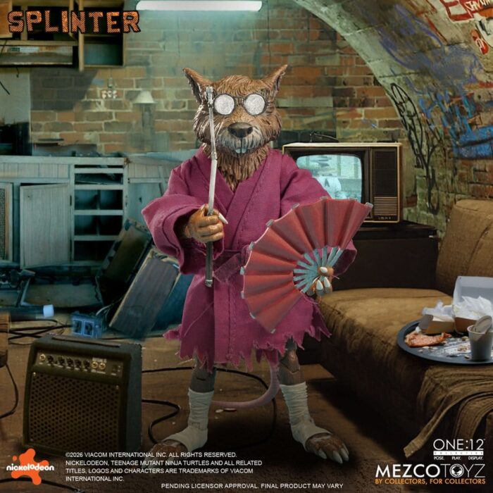 Splinter - Teenage Mutant Ninja Turtles - One:12 Collective – Bild 5