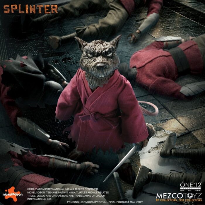 Splinter - Teenage Mutant Ninja Turtles - One:12 Collective – Bild 9