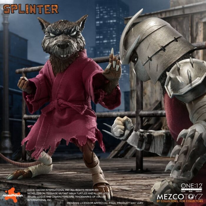 Splinter - Teenage Mutant Ninja Turtles - One:12 Collective – Bild 10