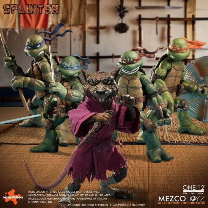 Splinter - Teenage Mutant Ninja Turtles - One:12 Collective – Bild 11