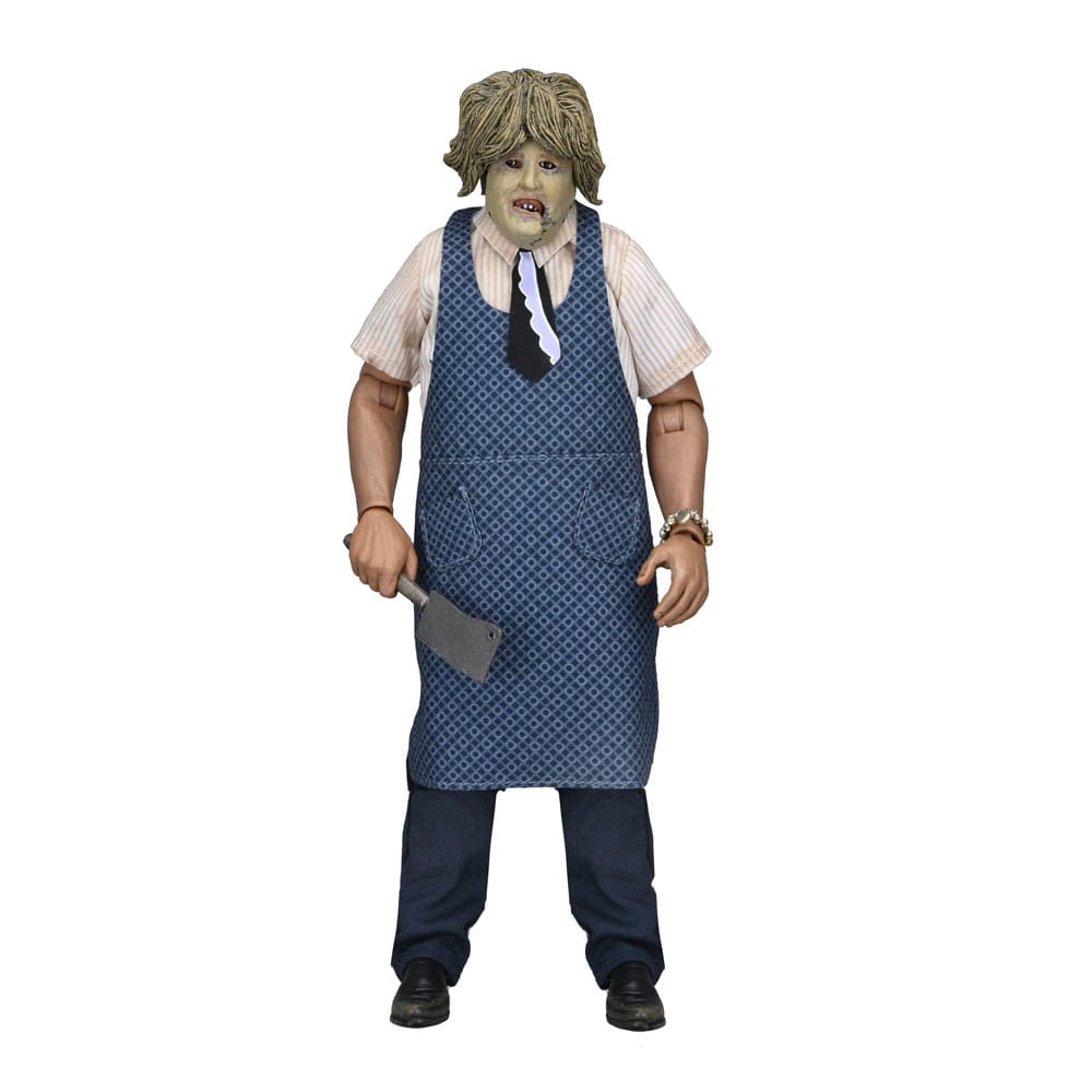 x_neca41597-01.jpg Leatherface - Texas Chainsaw Massacre - Clothed with Old Lady Mask – Bild 1