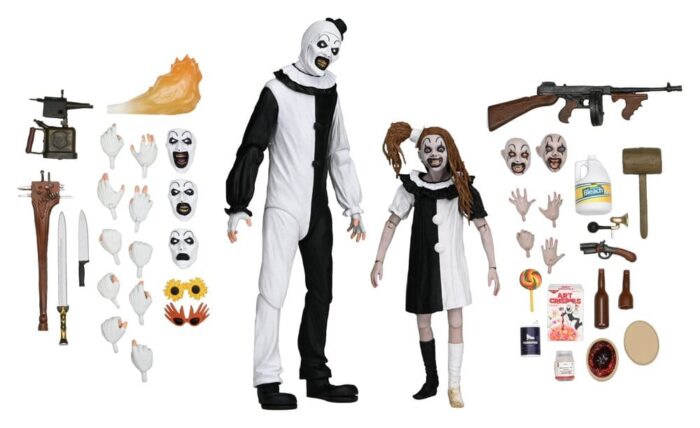 Art the Clown & Little Pale Girl - Terrifier 2 - Ultimate - 2-Pack – Bild 3