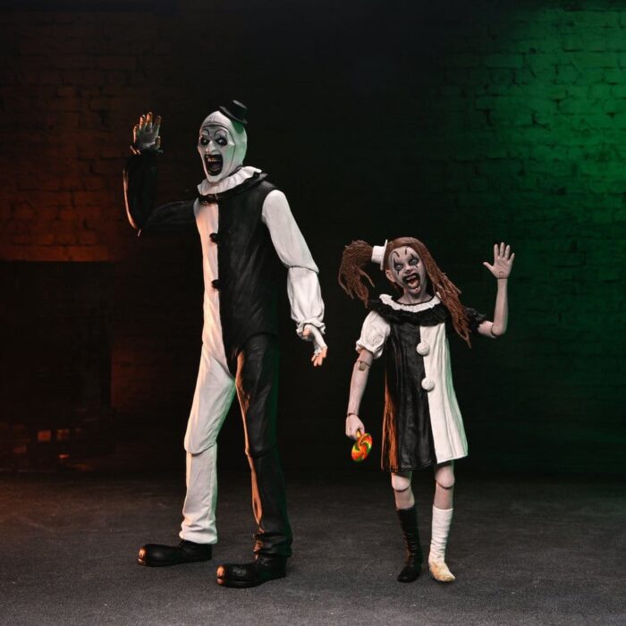 Art the Clown & Little Pale Girl - Terrifier 2 - Ultimate - 2-Pack – Bild 18
