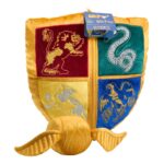 Kissen (Quidditch Wappen) & Goldener Schnatz - Harry Potter - Plüschfigur