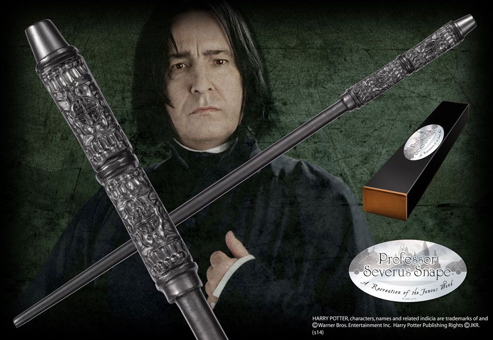 x_nob8405.jpg Professor Severus Snape Zauberstab - Harry Potter - Charakter-Edition – Bild 1