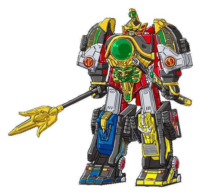 x_pla68695.jpg Thunder Megazord with Mega Power Sword - Power Rangers – Bild 1