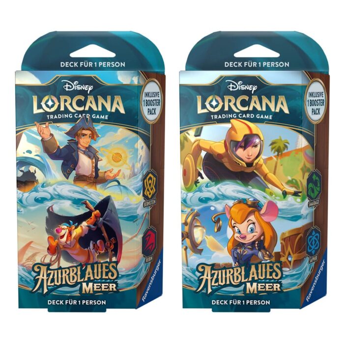 Starter Decks - Disney Lorcana - Azurblaues Meer - Display (8 Stck.) - deutsch – Bild 3