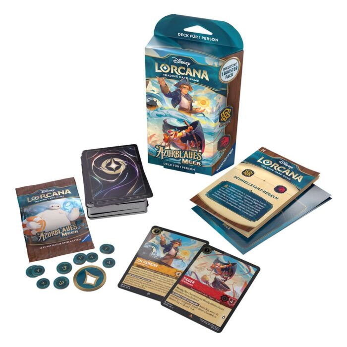 Starter Decks - Disney Lorcana - Azurblaues Meer - Display (8 Stck.) - deutsch – Bild 4