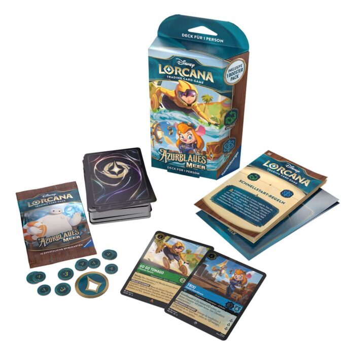 Starter Decks - Disney Lorcana - Azurblaues Meer - Display (8 Stck.) - deutsch – Bild 6
