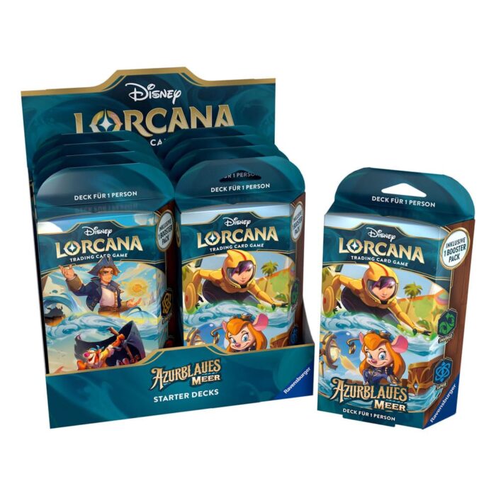 Starter Decks - Disney Lorcana - Azurblaues Meer - Display (8 Stck.) - deutsch – Bild 8