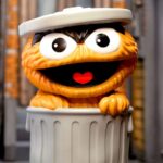 Oscar the Grouch (Orange) - Sesamstraße - FUN! FUN!