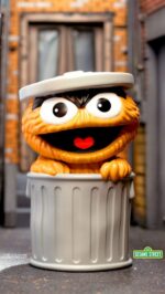 Oscar the Grouch (Orange) - Sesamstraße - FUN! FUN!