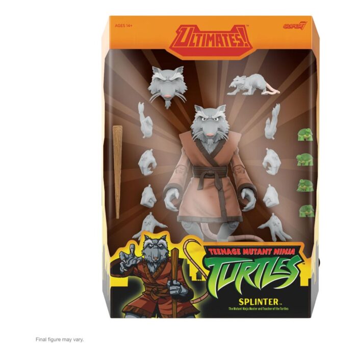 Splinter - Teenage Mutant Ninja Turtles - Ultimates! - Wave 13 – Bild 4