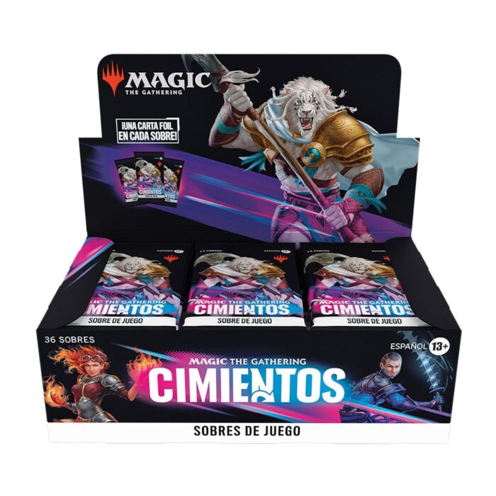 Cimientos - Magic the Gathering - Play-Booster - Display (36 Stck.) - spanisch – Bild 6
