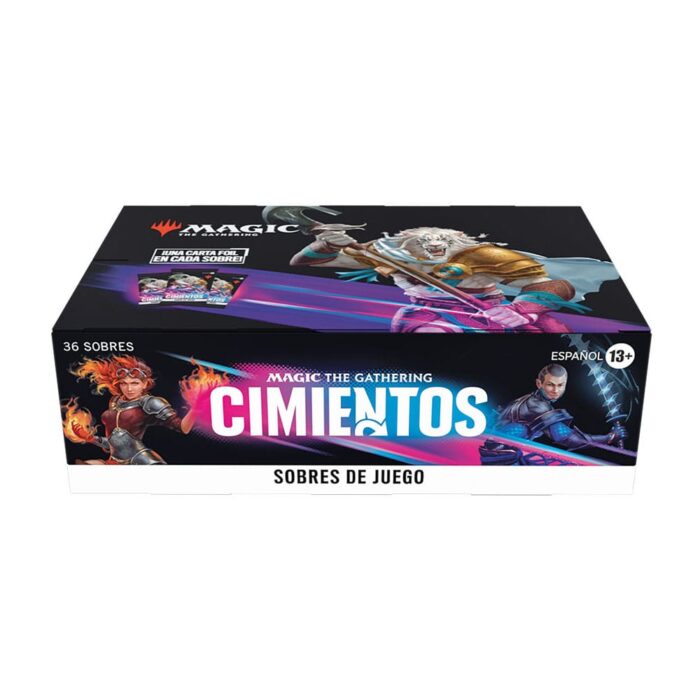 Cimientos - Magic the Gathering - Play-Booster - Display (36 Stck.) - spanisch – Bild 9