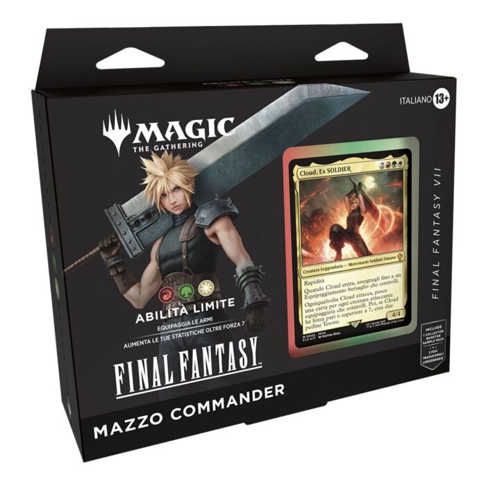 Final Fantasy Commander-Decks - Magic the Gathering - Display (4 Stck.) - italienisch – Bild 6