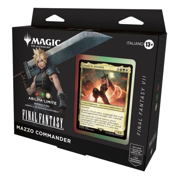 Final Fantasy Commander-Decks - Magic the Gathering - Display (4 Stck.) - italienisch – Bild 8