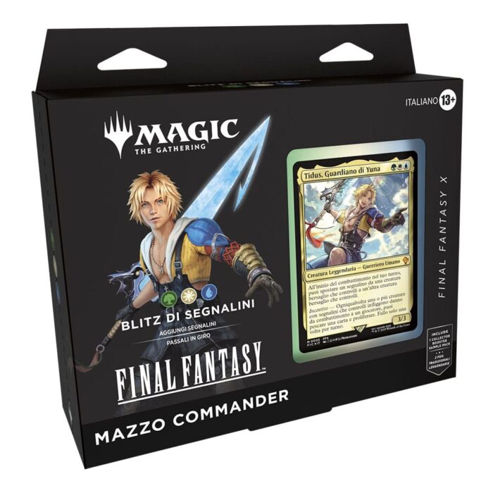 Final Fantasy Commander-Decks - Magic the Gathering - Display (4 Stck.) - italienisch – Bild 9