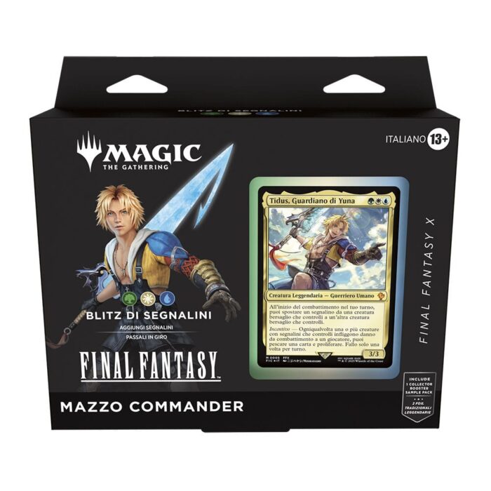 Final Fantasy Commander-Decks - Magic the Gathering - Display (4 Stck.) - italienisch – Bild 10
