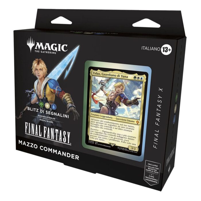 Final Fantasy Commander-Decks - Magic the Gathering - Display (4 Stck.) - italienisch – Bild 11