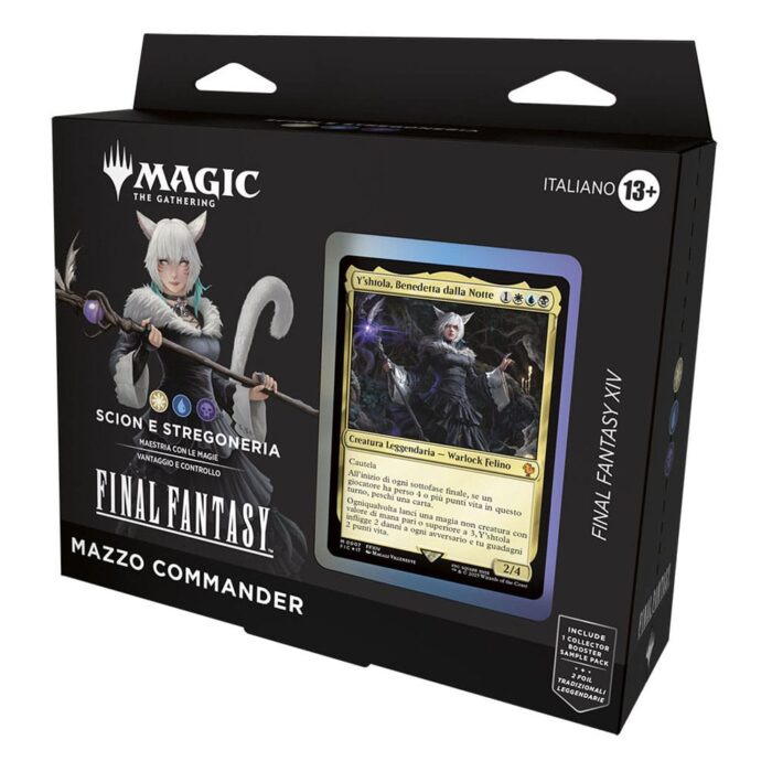 Final Fantasy Commander-Decks - Magic the Gathering - Display (4 Stck.) - italienisch – Bild 14
