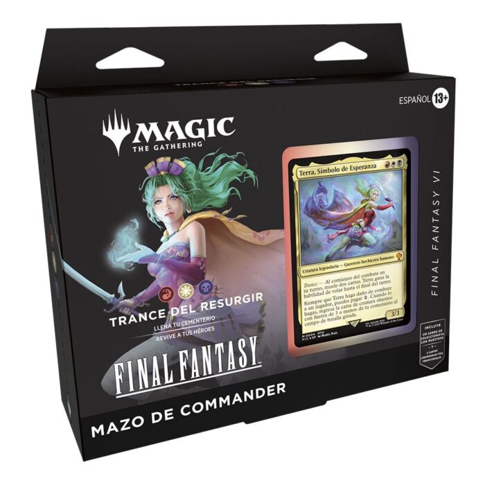 Final Fantasy Commander-Decks - Magic the Gathering - Display (4 Stck.) - spanisch – Bild 3