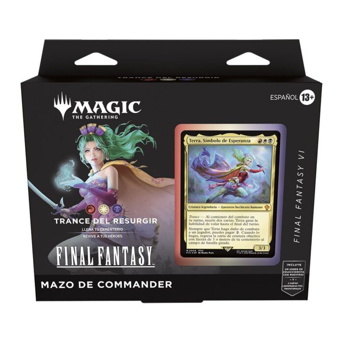 Final Fantasy Commander-Decks - Magic the Gathering - Display (4 Stck.) - spanisch – Bild 4