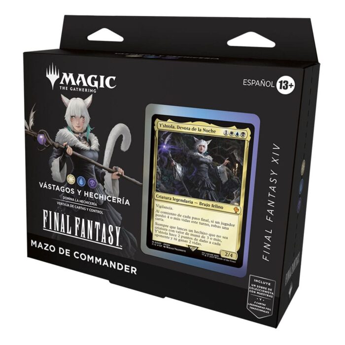 Final Fantasy Commander-Decks - Magic the Gathering - Display (4 Stck.) - spanisch – Bild 14