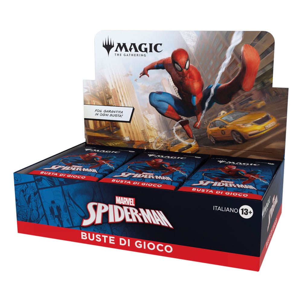 x_wotcd45241030.jpg Marvel's Spider-Man - Magic the Gathering - Play-Booster - Display (30 Stck.) - italienisch – Bild 1