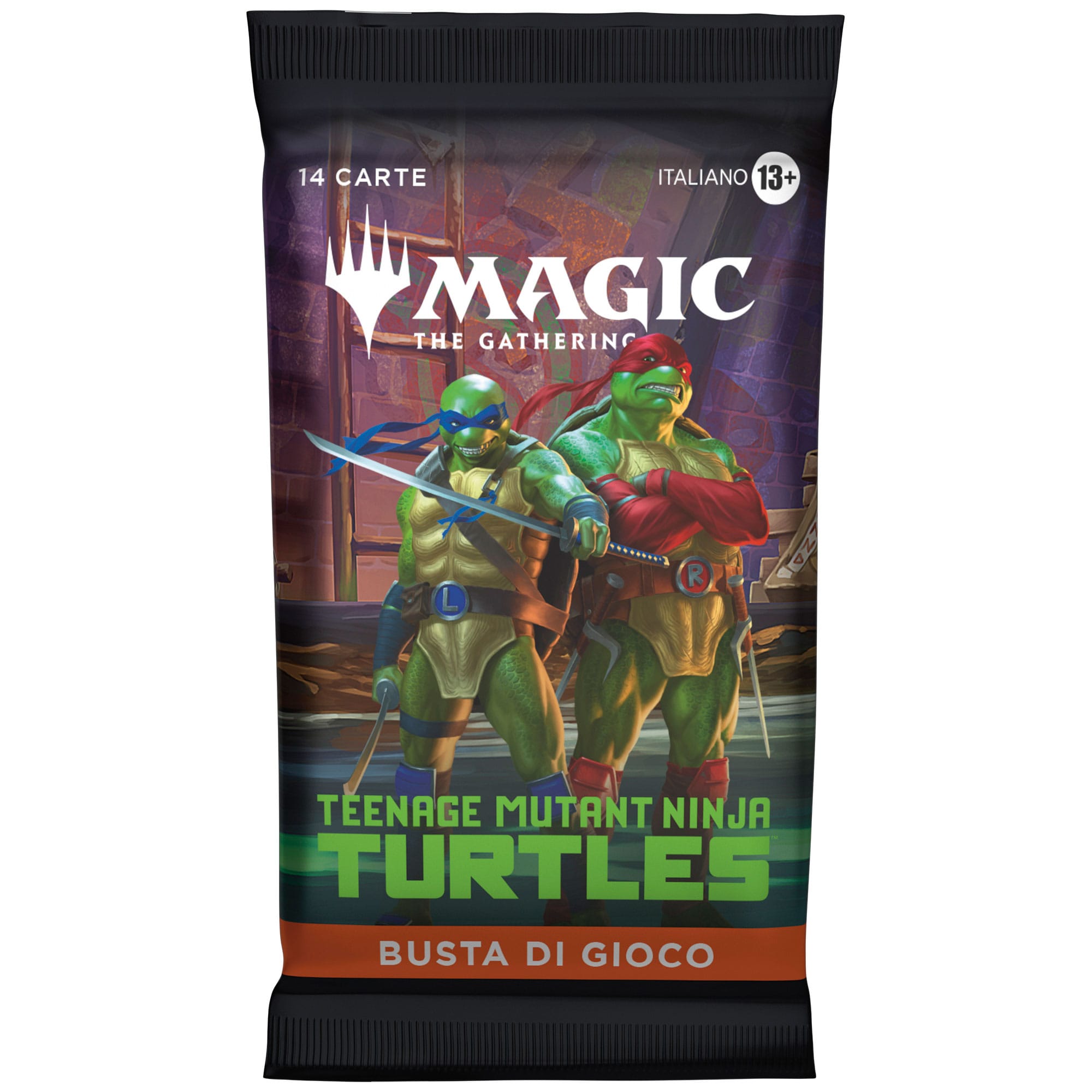 x_wotcd51631030.jpg Teenage Mutant Ninja Turtles - Magic the Gathering - Play-Booster - Display (30 Stck.) - italienisch – Bild 1