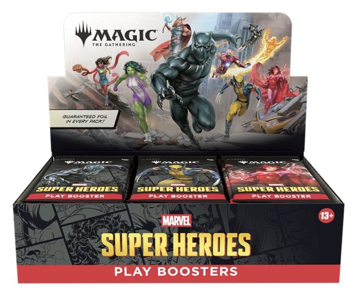Marvel Super Heroes - Magic the Gathering - Play-Booster - Display (30 Stck.) - englisch – Bild 13