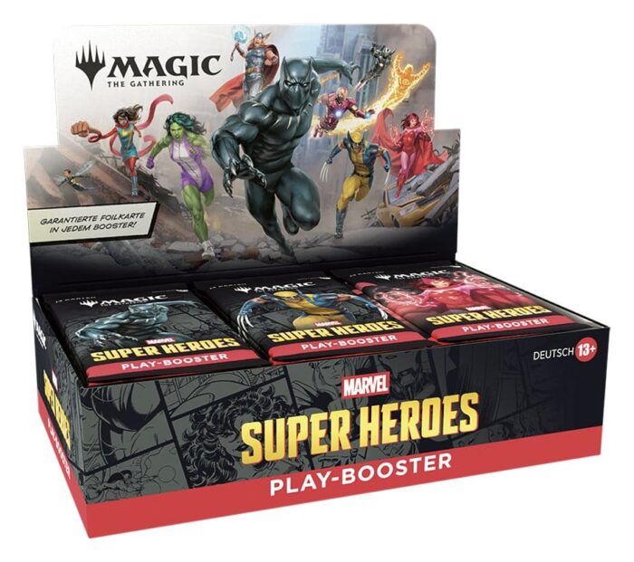 Marvel Super Heroes - Magic the Gathering - Play-Booster - Display (30 Stck.) - deutsch – Bild 12