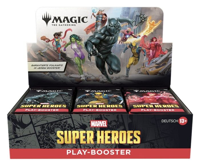 Marvel Super Heroes - Magic the Gathering - Play-Booster - Display (30 Stck.) - deutsch – Bild 13