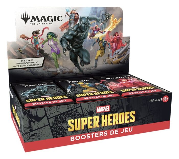 Marvel Super Heroes - Magic the Gathering - Play-Booster - Display (30 Stck.) - französisch – Bild 12