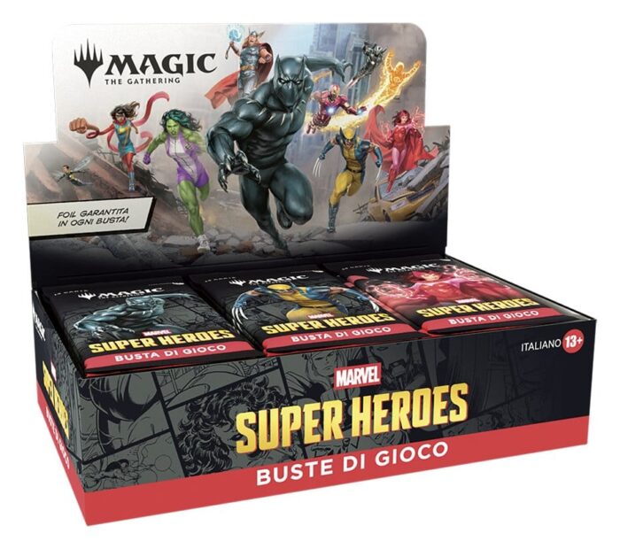 Marvel Super Heroes - Magic the Gathering - Play-Booster - Display (30 Stck.) - italienisch – Bild 12