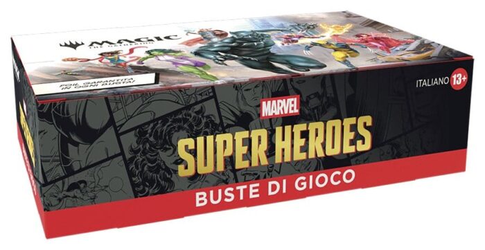 Marvel Super Heroes - Magic the Gathering - Play-Booster - Display (30 Stck.) - italienisch – Bild 14