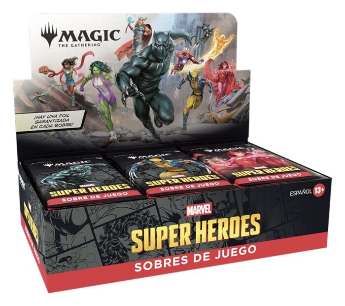 Marvel Super Heroes - Magic the Gathering - Play-Booster - Display (30 Stck.) - spanisch – Bild 12