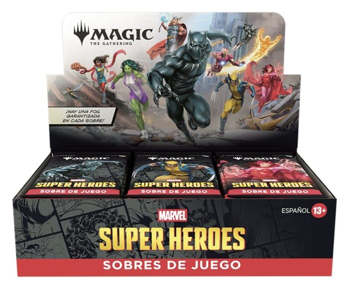Marvel Super Heroes - Magic the Gathering - Play-Booster - Display (30 Stck.) - spanisch – Bild 13