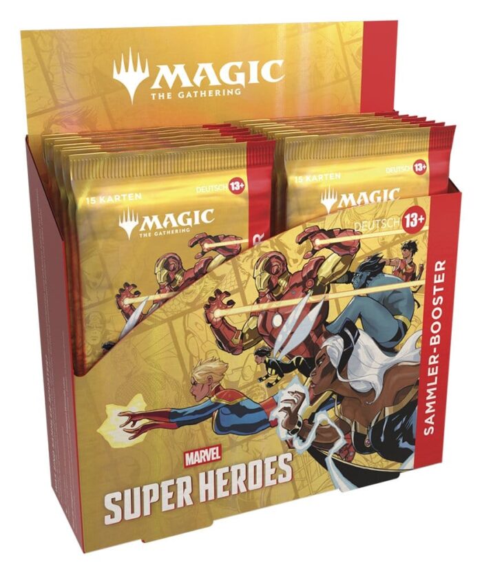 Marvel Super Heroes - Magic the Gathering - Sammler Booster - Display (12 Stck.) - deutsch – Bild 9