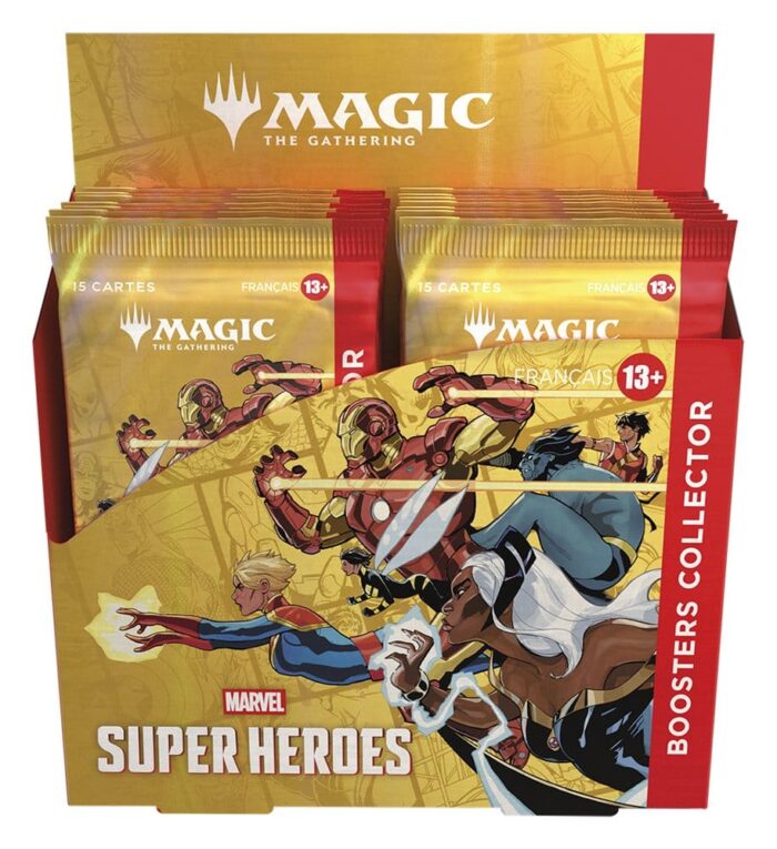 Marvel Super Heroes - Magic the Gathering - Sammler Booster - Display (12 Stck.) - französisch – Bild 10