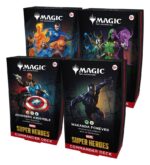 Marvel Super Heroes - Magic the Gathering - Commander Decks - Umkarton (4 Stck.) - englisch