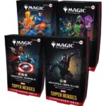Marvel Super Heroes - Magic the Gathering - Commander Decks - Umkarton (4 Stck.) - deutsch