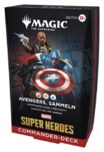Marvel Super Heroes - Magic the Gathering - Commander Decks - Umkarton (4 Stck.) - deutsch – Bild 5