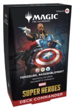 Marvel Super Heroes - Magic the Gathering - Commander Decks - Umkarton (4 Stck.) - französisch – Bild 3