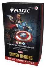 Marvel Super Heroes - Magic the Gathering - Commander Decks - Umkarton (4 Stck.) - französisch – Bild 5