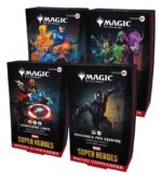 Marvel Super Heroes - Magic the Gathering - Commander Decks - Umkarton (4 Stck.) - italienisch
